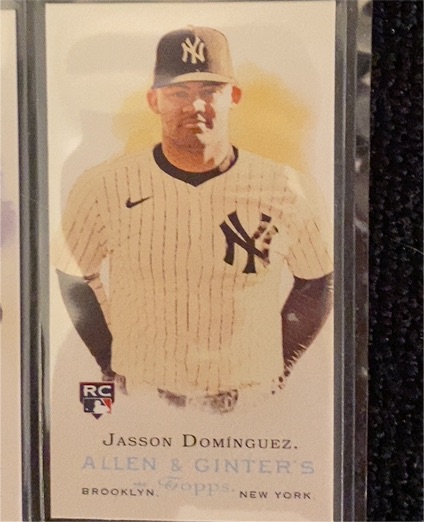 2024 Topps Allen & Ginter #RD-18 Jasson Dominguez — front