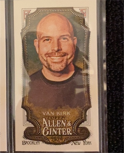 2024 Topps Allen & Ginter #215 Daniel Van Kirk — front