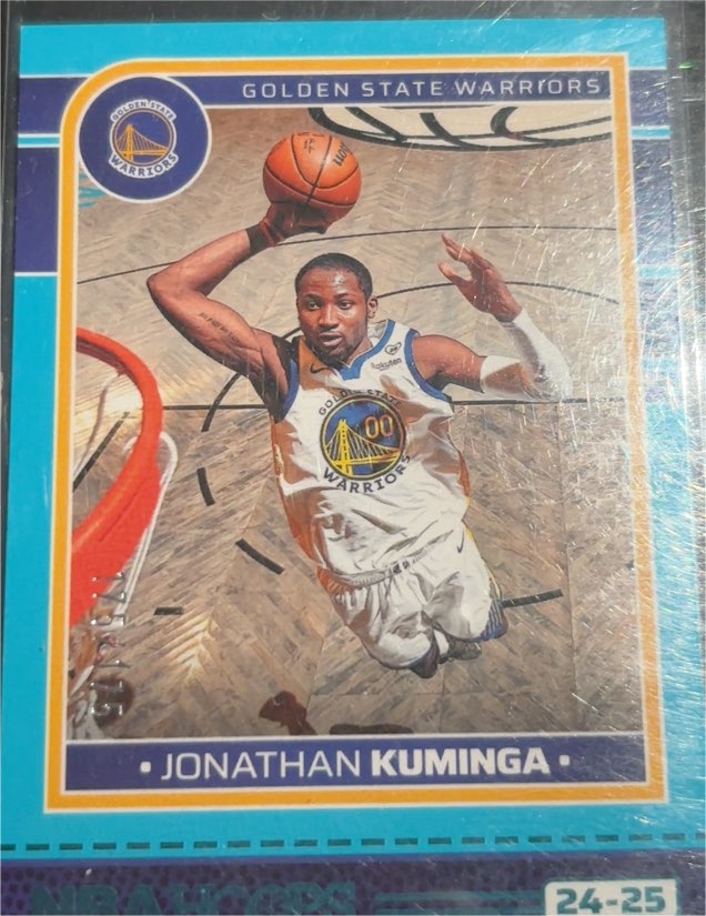 2024-25 Panini NBA Hoops #161 Jonathan Kuminga — front