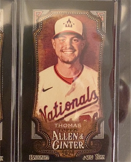 2024 Topps Allen & Ginter Mini #173 Lane Thomas — front