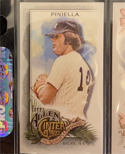 2022 Topps Allen & Ginter #344 Lou Piniella — front