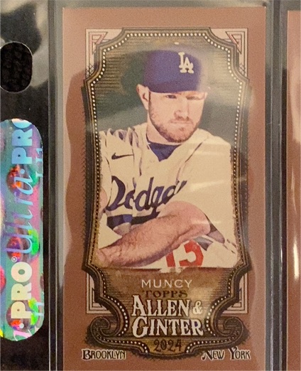 2024 Topps Allen & Ginter Mini #141 Max Muncy — front