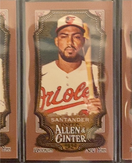 2024 Topps Allen & Ginter #110 Anthony Santander — front