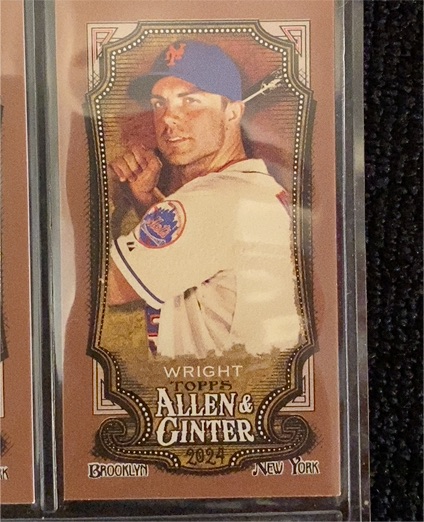 2024 Topps Allen & Ginter Mini #148 David Wright — front