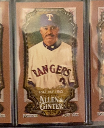 2024 Topps Allen & Ginter Mini #307 Rafael Palmeiro — front