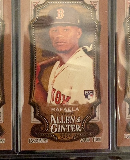 2024 Topps Allen & Ginter #77 Ceddanne Rafaela Mini — front