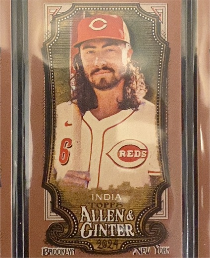 2024 Topps Allen & Ginter Mini #333 Jonathan India — front