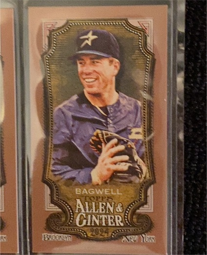 2024 Topps Allen & Ginter Mini #339 Jeff Bagwell — front