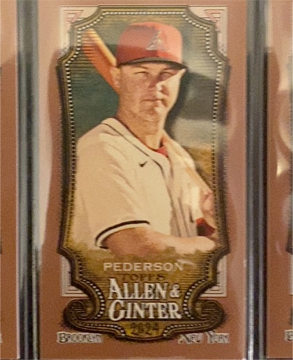 2024 Topps Allen & Ginter #305 Joc Pederson — front