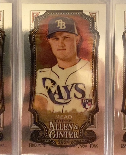 2024 Topps Allen & Ginter Mini #14 Curtis Mead — front