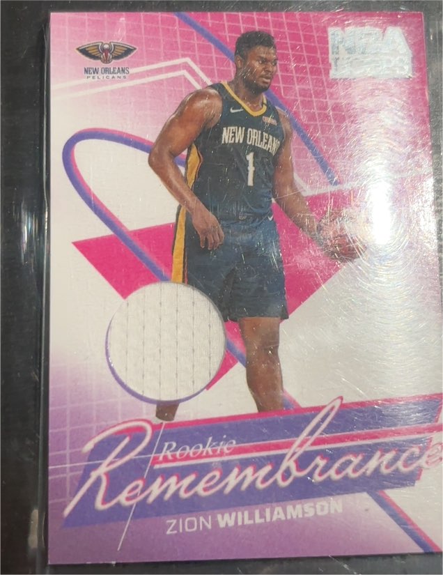 2024-25 Panini NBA Hoops #RR-ZWP Zion Williamson Rookie Remembrance — front