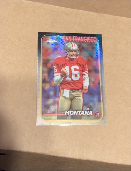 2024 Topps Chrome #177 Joe Montana — front