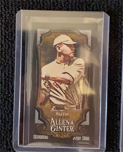 2024 Topps Allen & Ginter #198 Babe Ruth — front