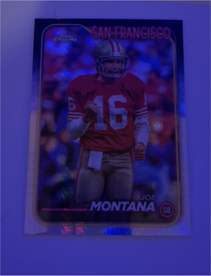 2024 Topps Chrome #177 Joe Montana — front