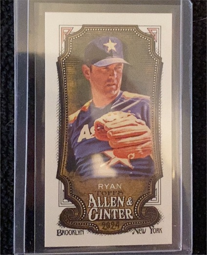 2024 Topps Allen & Ginter Mini #131 Nolan Ryan — front