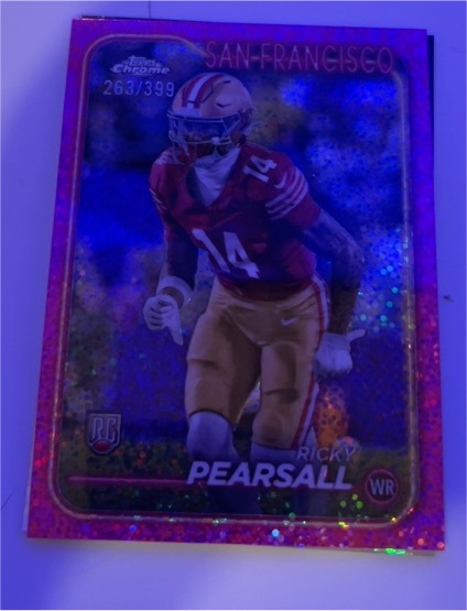 2024 Topps Chrome #243 Ricky Pearsall — front