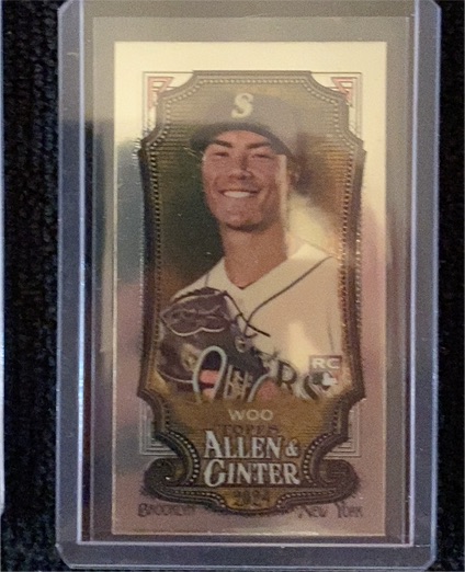 2024 Topps Allen & Ginter #78 Bryan Woo — front