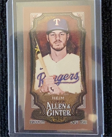 2024 Topps Allen & Ginter Mini #156 Jonah Heim — front