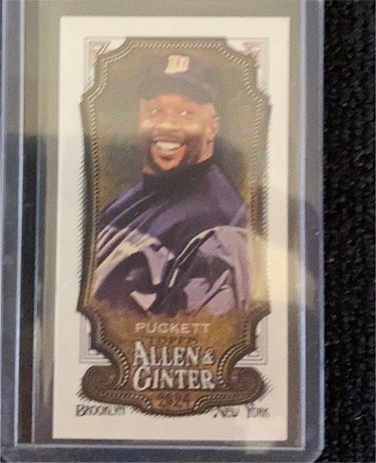 2024 Topps Allen & Ginter #153 Kirby Puckett — front