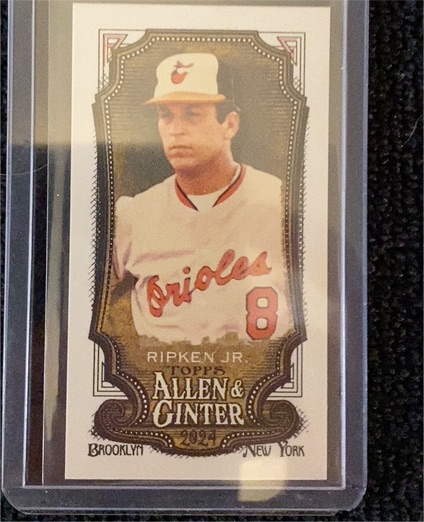 2024 Topps Allen & Ginter #115 Cal Ripken Jr. — front