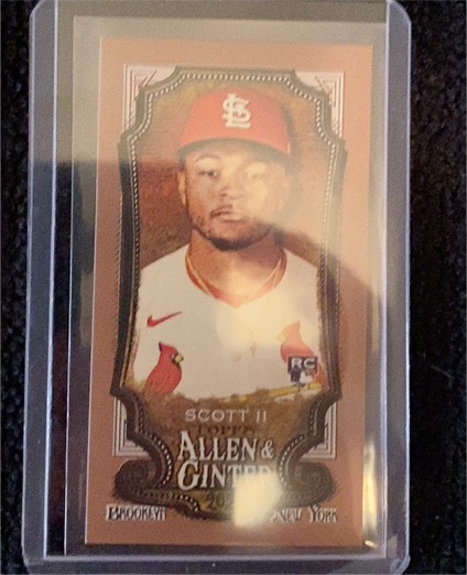 2024 Topps Allen & Ginter #217 Victor Scott II — front