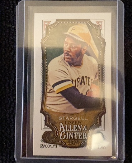 2024 Topps Allen & Ginter #332 Willie Stargell Mini — front