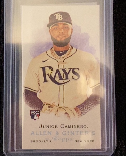 2024 Topps Allen & Ginter #RD-5 Junior Caminero — front