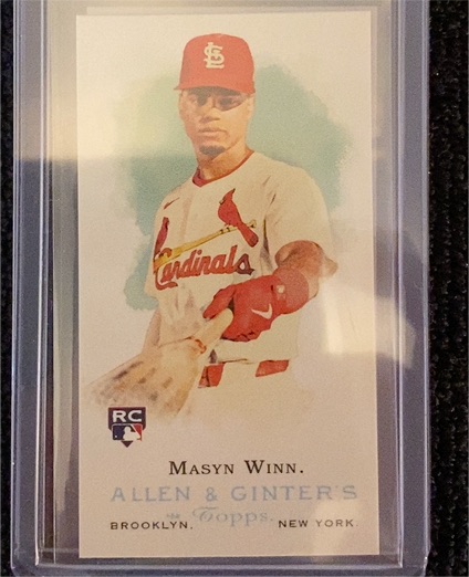 2024 Topps Allen & Ginter Mini Rookie Design Variations #RD-14 Masyn Winn — front