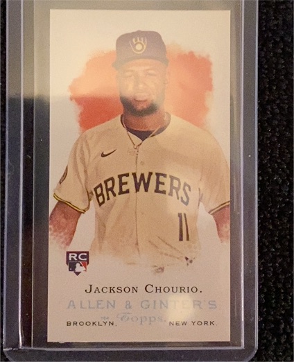 2024 Topps Allen & Ginter #RD-13 Jackson Chourio — front