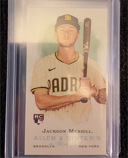 2024 Topps Allen & Ginter #RD-6 Jackson Merrill — front