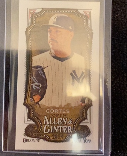 2024 Topps Allen & Ginter #319 Nestor Cortes Mini — front