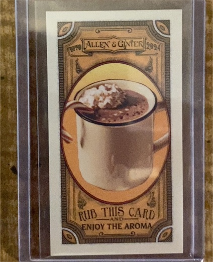 2024 Topps Allen & Ginter #GTI-6 Hot Chocolate Got The Itch Mini — front