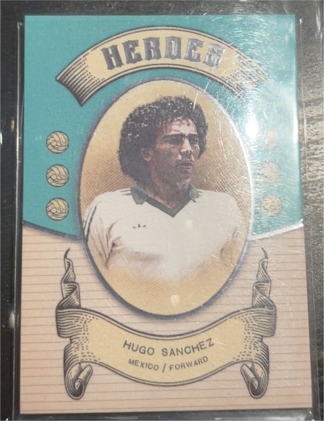 2024 Futera Vintage Heroes #Hugo Sanchez — front