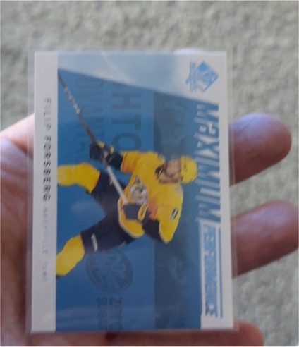 2024-25 Upper Deck SP Authentic Maximum Performance #MP16 Filip Forsberg — front
