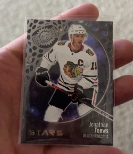 2022-23 Skybox Metal Universe Stars #130 Jonathan Toews — front