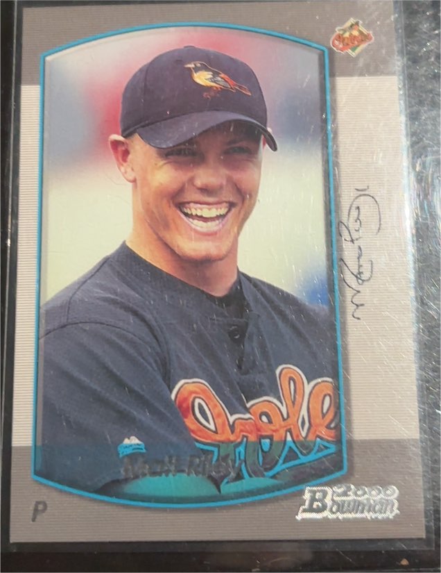 2000 Bowman #309 Matt Riley — front