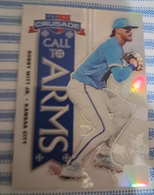 2025 Panini Crusade #10 Bobby Witt Jr. Call to Arms — front