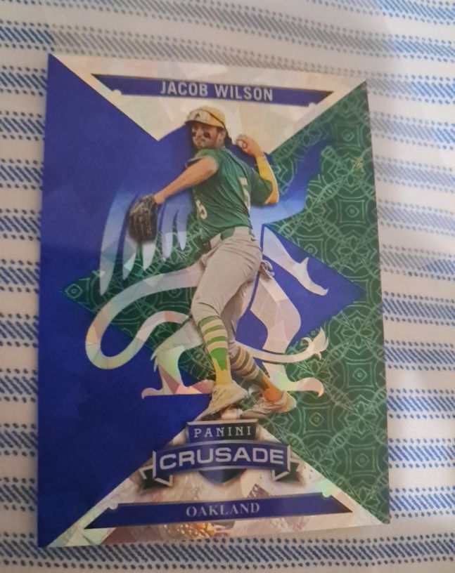 2025 Panini Crusade #47 Jacob Wilson — front