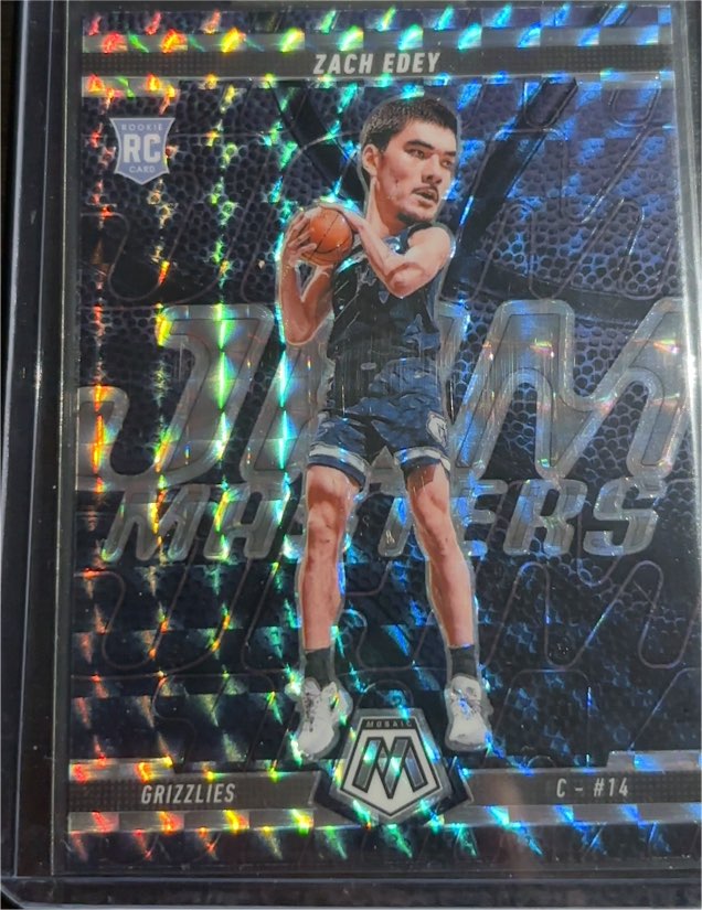 2024-25 Panini Mosaic Jam Masters #6 Zach Edey — front