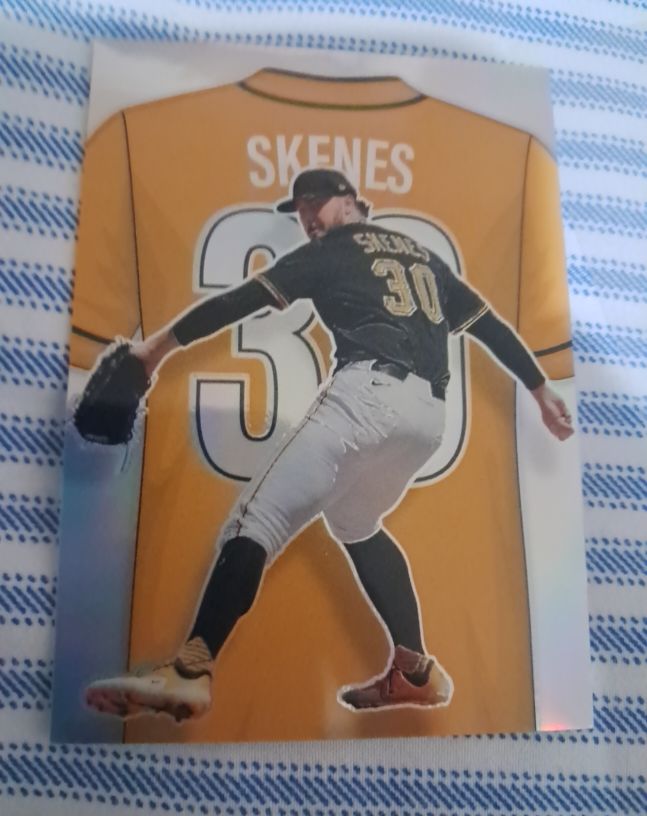 2025 Panini Crusade Numbers Prizm #3 Paul Skenes — front