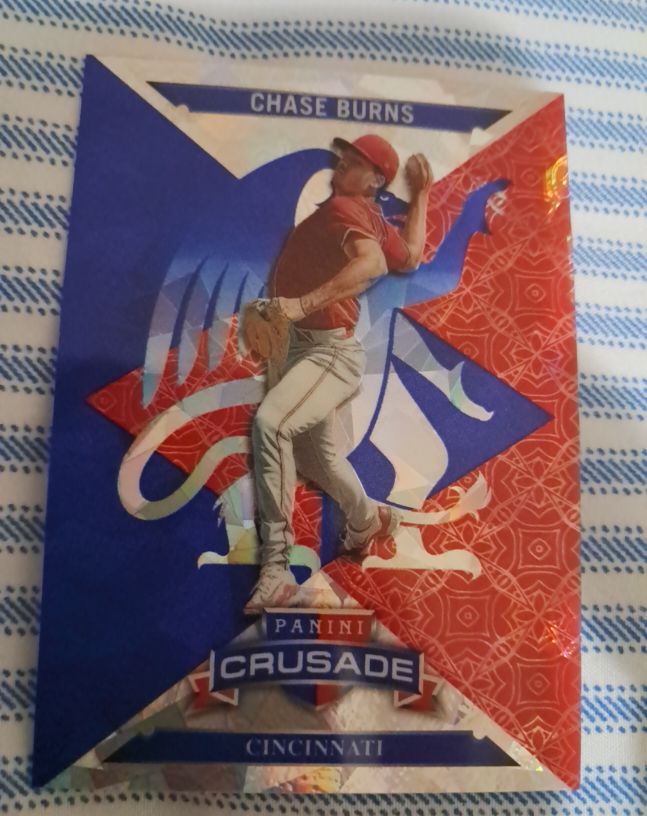 2025 Panini Crusade #65 Chase Burns — front