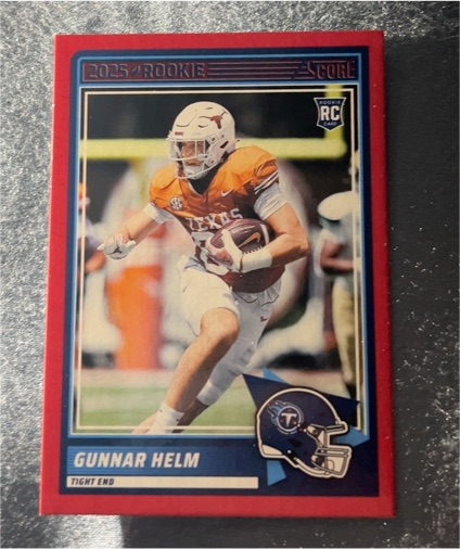 2025 Panini Score #99 Gunnar Helm — front
