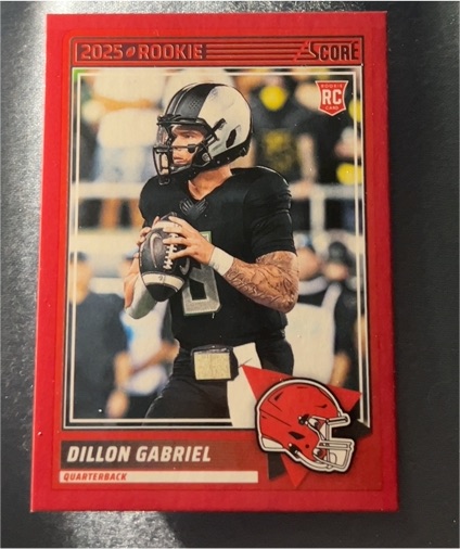 2025 Panini Score #41 Dillon Gabriel — front