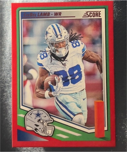 2025 Panini Score #137 CeeDee Lamb — front