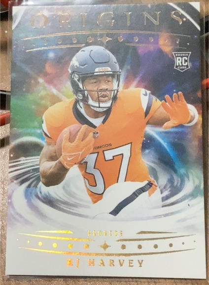 2025 Panini Origins #141 RJ Harvey — front