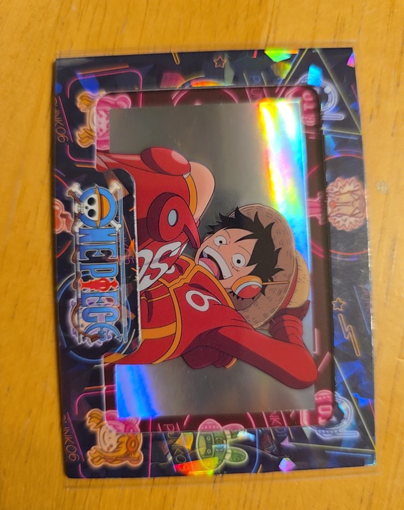2025 Cybercel One Piece Series 2 Monkey D. Luffy — front