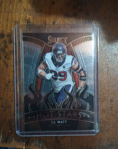 2020 Panini Select Hot Stars #HS9 J.J. Watt — front