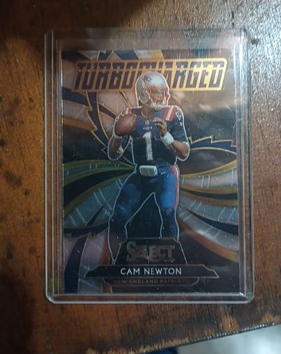 2020 Panini Select #T11 Cam Newton Turbocharged — front