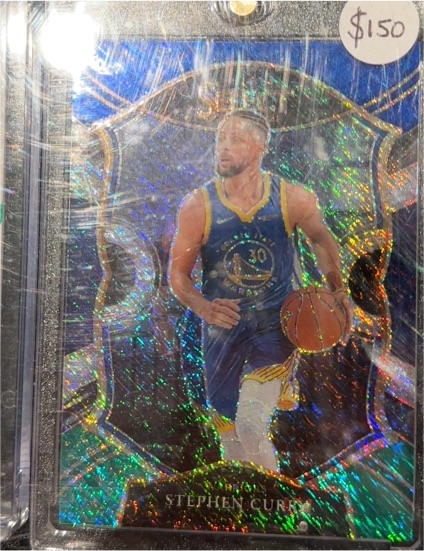 2020-21 Panini Select Prizms #57 Stephen Curry — front