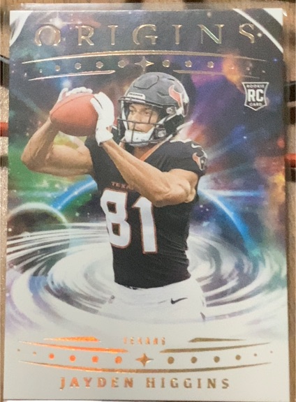 2025 Panini Origins #132 Jayden Higgins — front